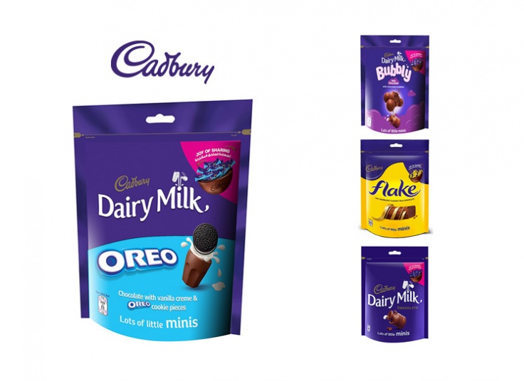 انواع شکلات Cadbury minis