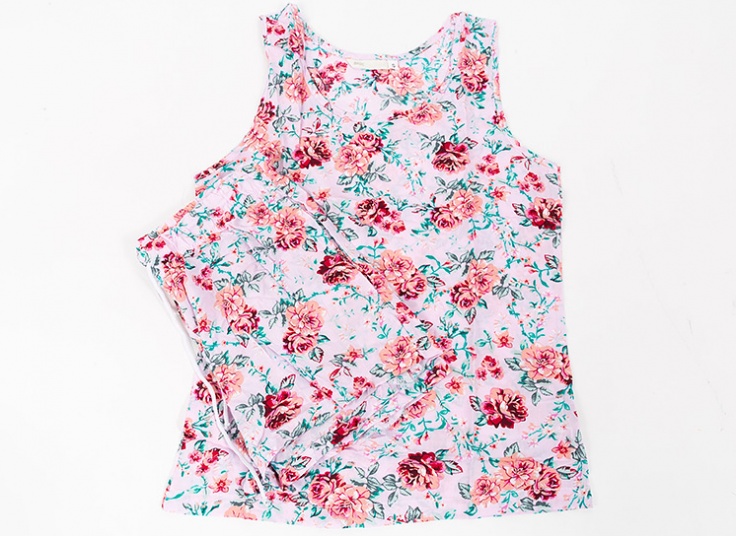 ست تاپ و شلوارک H and M