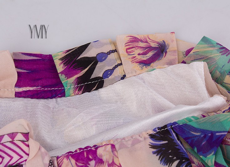 پیراهن زنانه طرح دار YMY