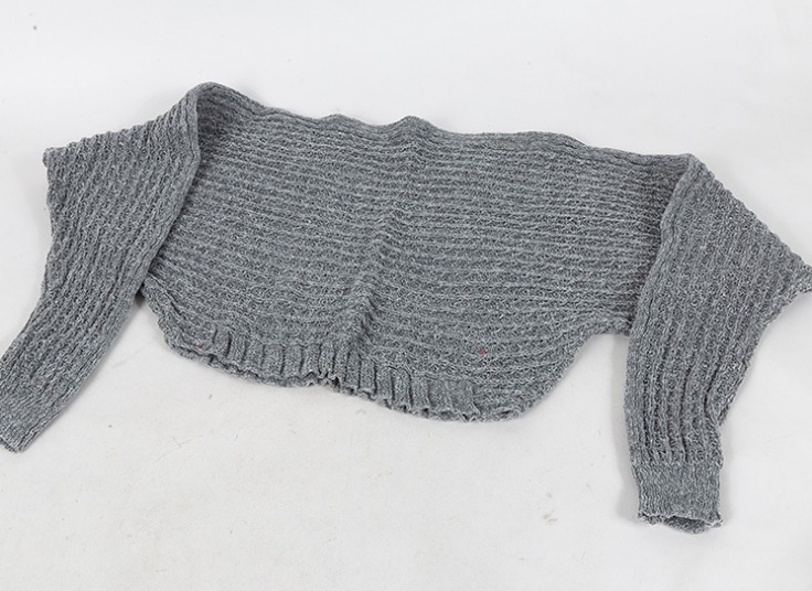 نیم تنه بافت یقه قایقی