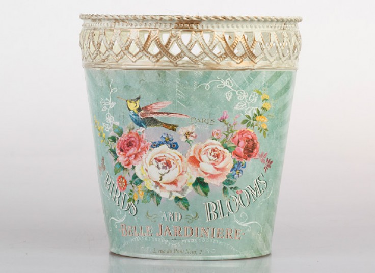 گلدان فلزی طرحدار