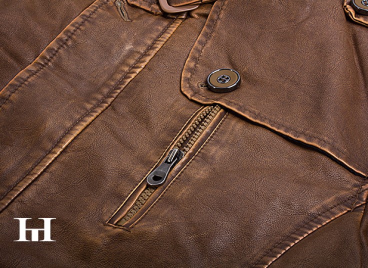 کت چرم HOU TAO