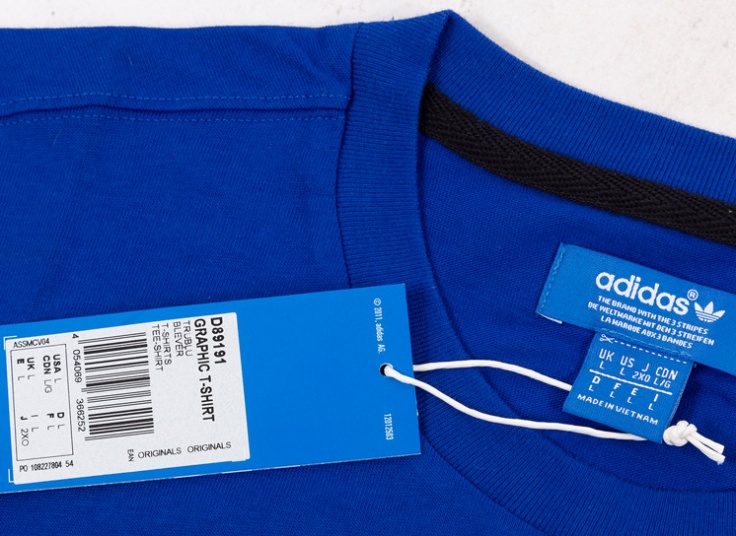 تیشرت مردانه طرح گرافیک Adidas