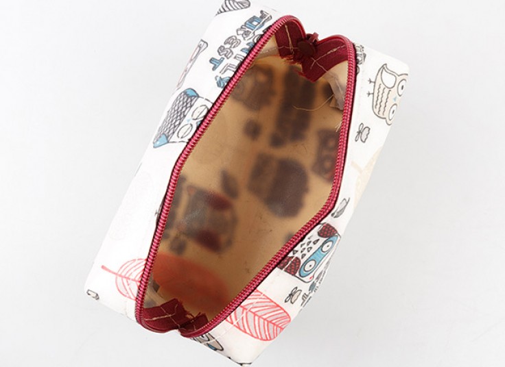 کیف لوازم آرایش طرح جغد