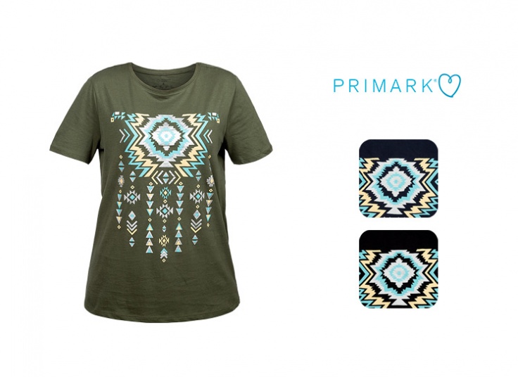 تیشرت زنانه Pirmark طرح Traditional