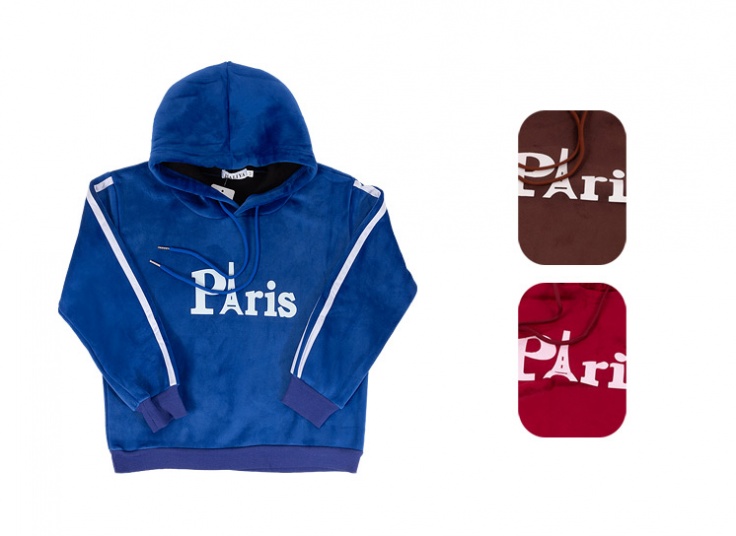 هودی دخترانه طرح Paris