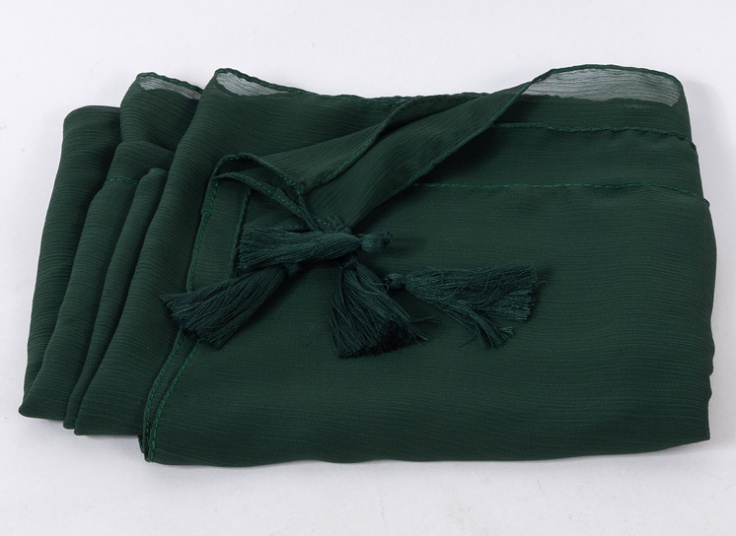 شال حریر ساده