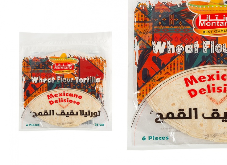 نان ترتیلا مکزیکی Montana