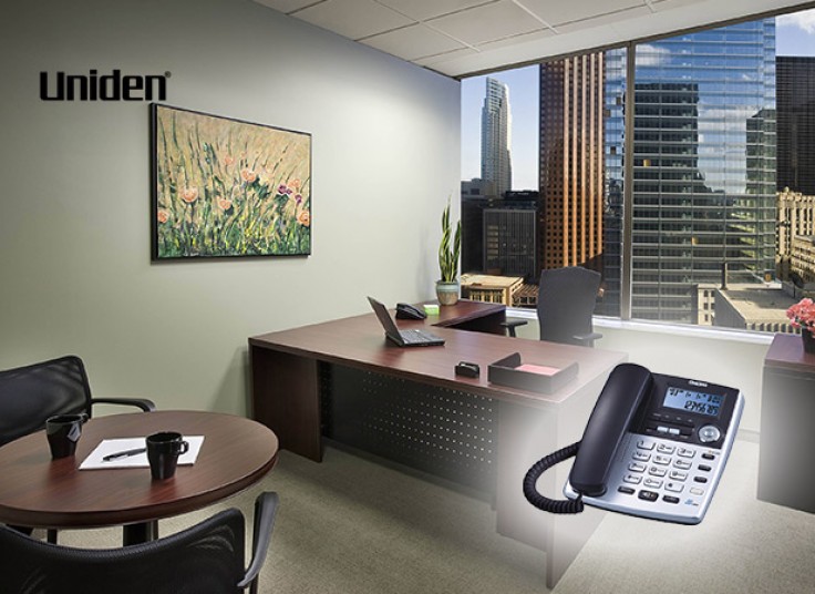 تلفن رومیزی دوخط UNIDEN