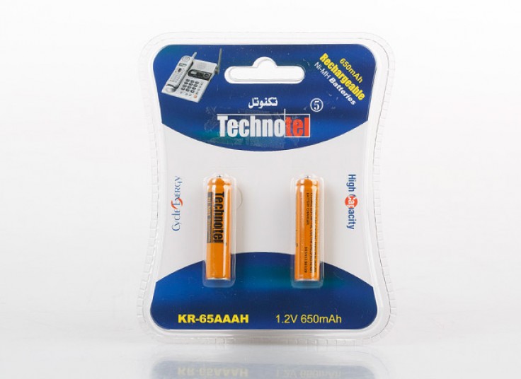 باتری نیم قلمی Technotel