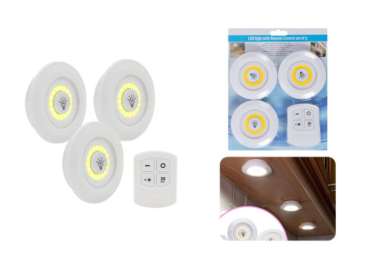 لامپ 3 عددی ریموت دار