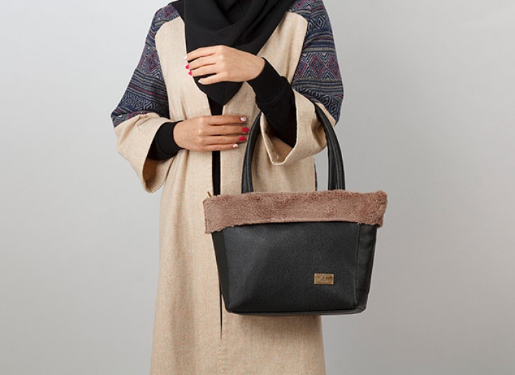 کیف خزدار David Jones