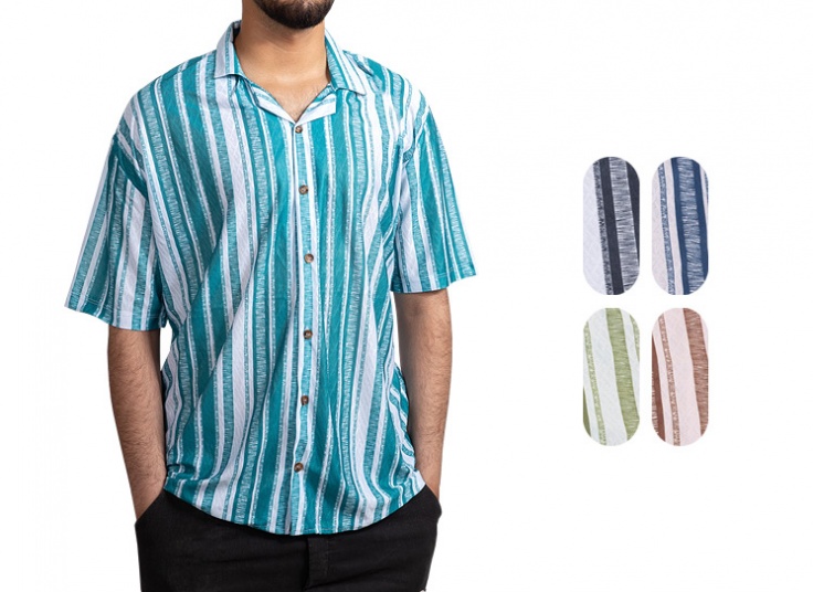 پیراهن مردانه مدل هاوایی Original