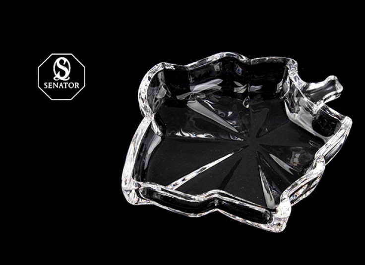 ترشی خوری و زیرلیوانی بلور