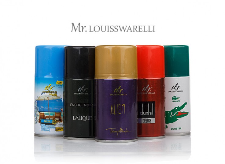 اسپری یدک دستگاه خوشبو کننده Mr louiss varelli