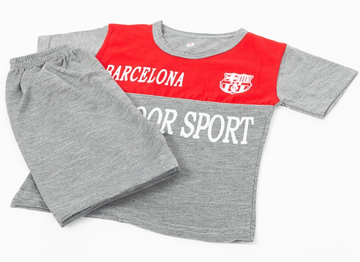 تیشرت شلوارک بچگانه Barcelona