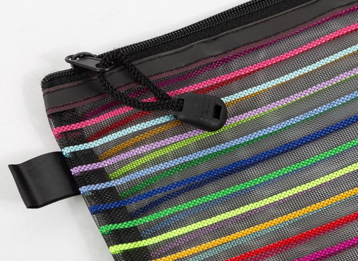 پوشه زیپ دار فانتزی مدل توری