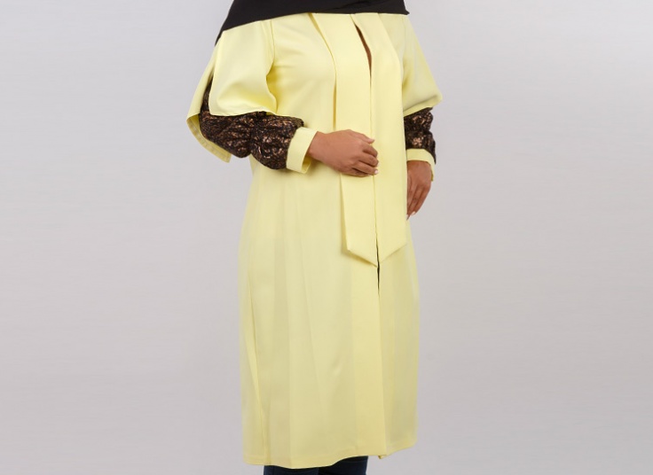 مانتو آستین چاکدار زنانه