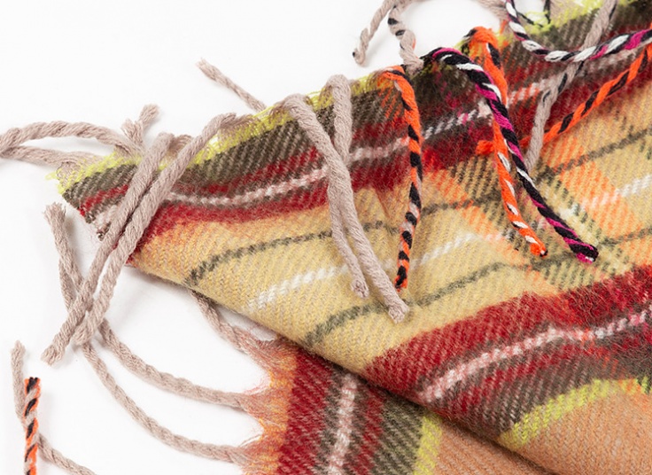 شال گردن پشمی