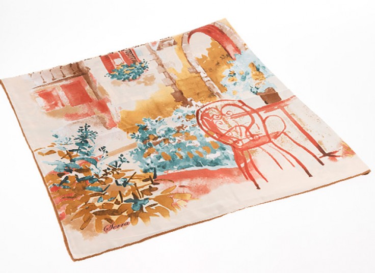 روسری ساتن ابریشم Serra