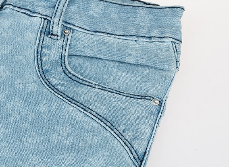 شلوار جین زنانه طرحدار MANGO