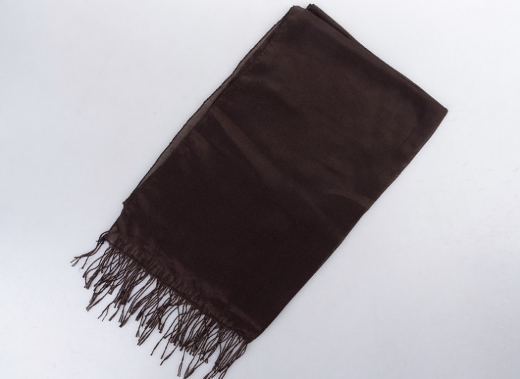 شال ساده نخی زنانه