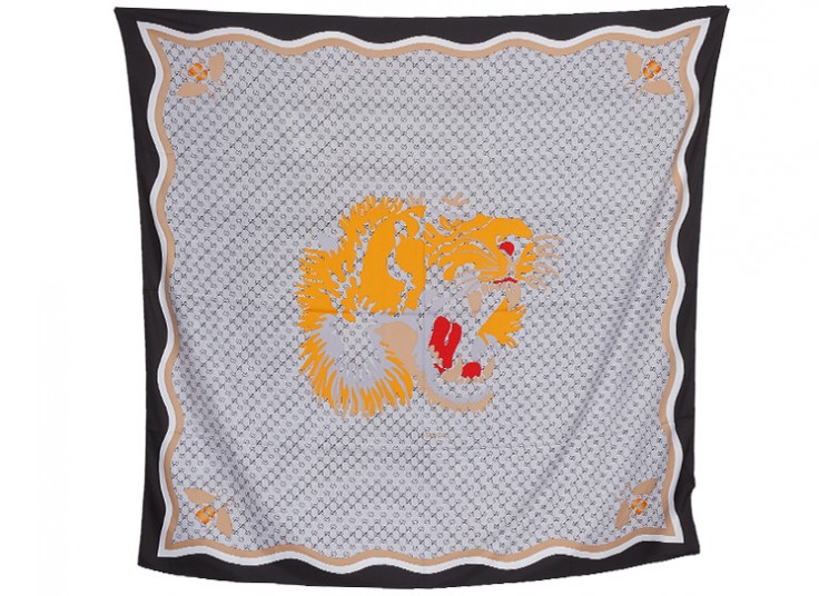 روسری ساتن ابریشم قواره دار Multi Brand