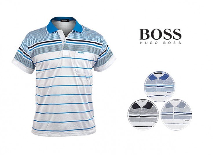 پولوشرت راه راه مردانه BOSS