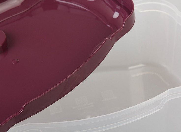 ست ظرف 4 تکه درب دار مدل Rectangle