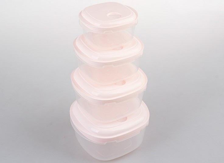 ست ظرف 4 تکه درب دار Polinik