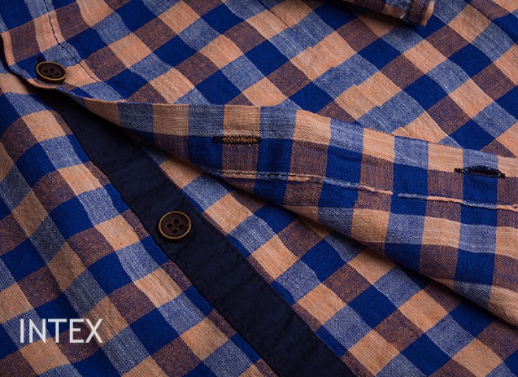 پیراهن چهارخانه INTEX مدل 158