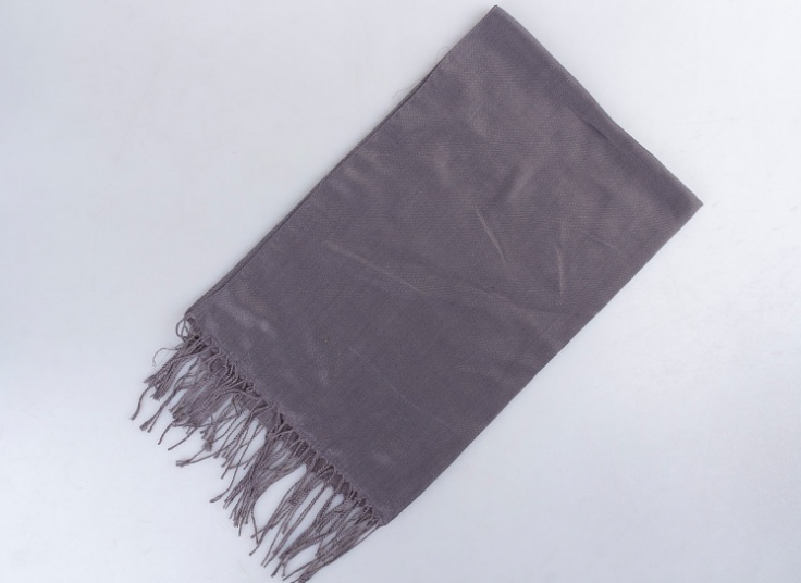 شال ساده نخی زنانه