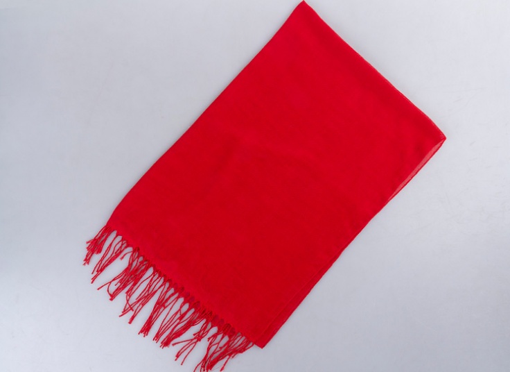 شال ساده نخی زنانه