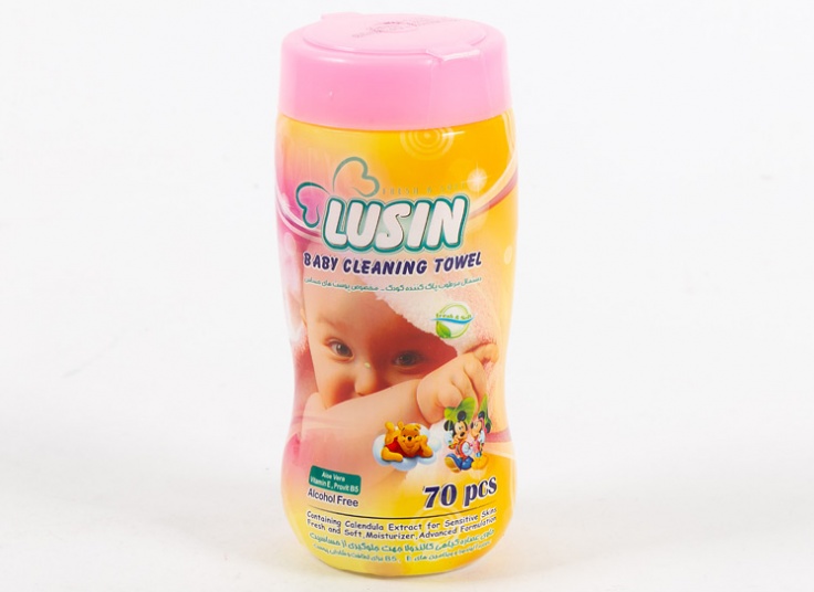 دستمال مرطوب کودک LUSIN