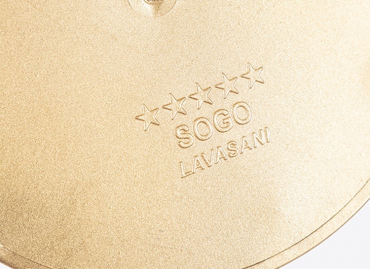 ظرف شکلات خوری طلایی