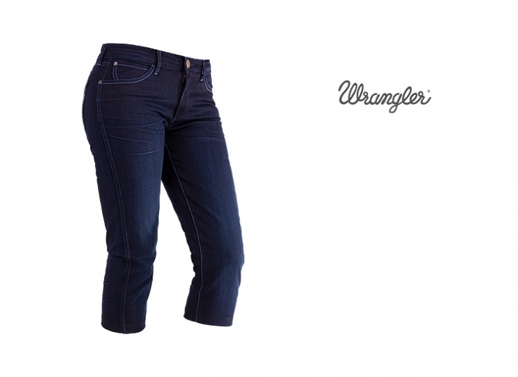 شلوار جین برمودا زنانه Wrangler