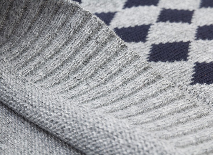 پلیور بافت مردانه دورنگ