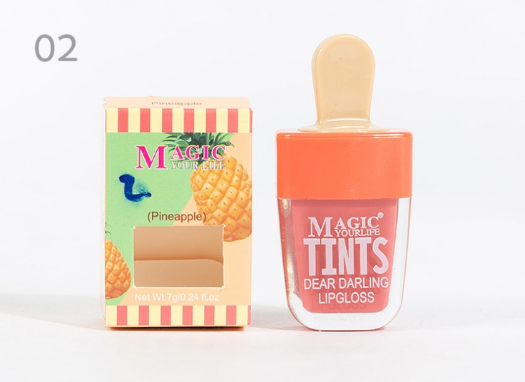 رژ مایع طرح بستنی