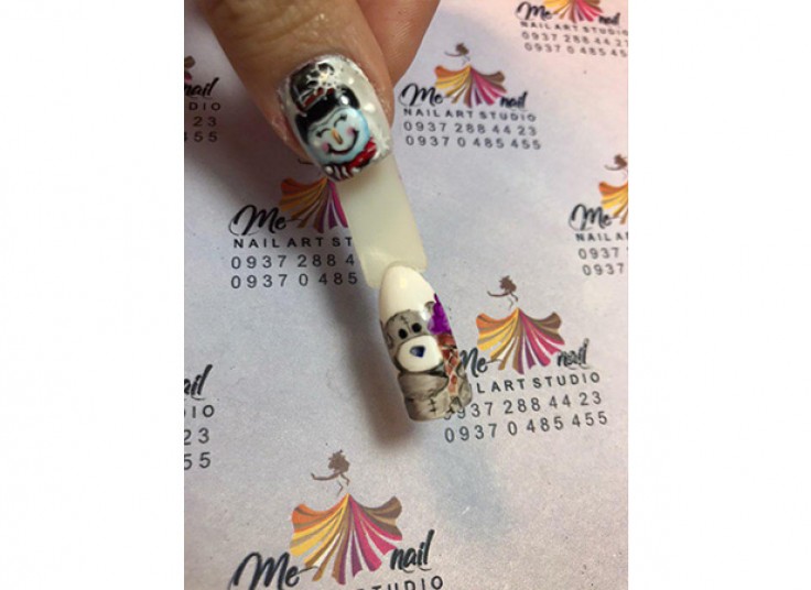 خدمات ناخن در سالن رویای بهشت