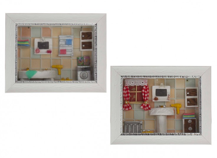 تابلو سرویس بهداشتی Shadow Box