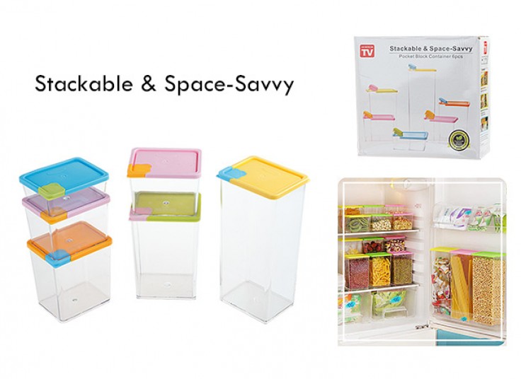 جا حبوباتی  stackable and space savvy