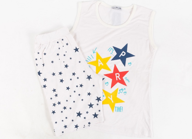 تاپ شلوارک چاپ ستاره