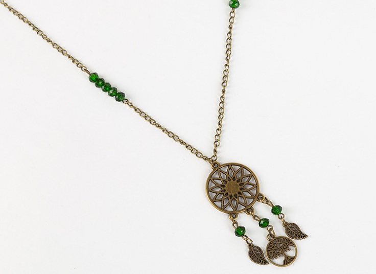 گردنبند رومانتویی آویزدار