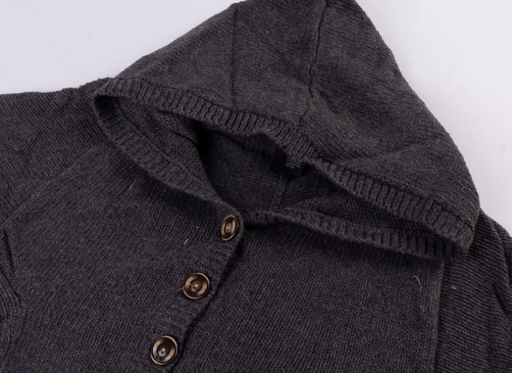 ژاکت بافت زنانه کلاه دار