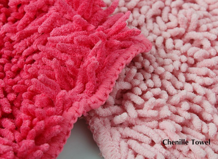 دستمال میکروفایبر  ماکارونی Chenille Towel