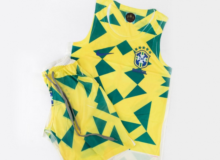 رکابی و شلوارک مردانه طرح‌دار Kian ersi