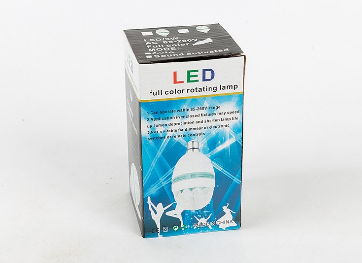 لامپ رقص نور چرخان