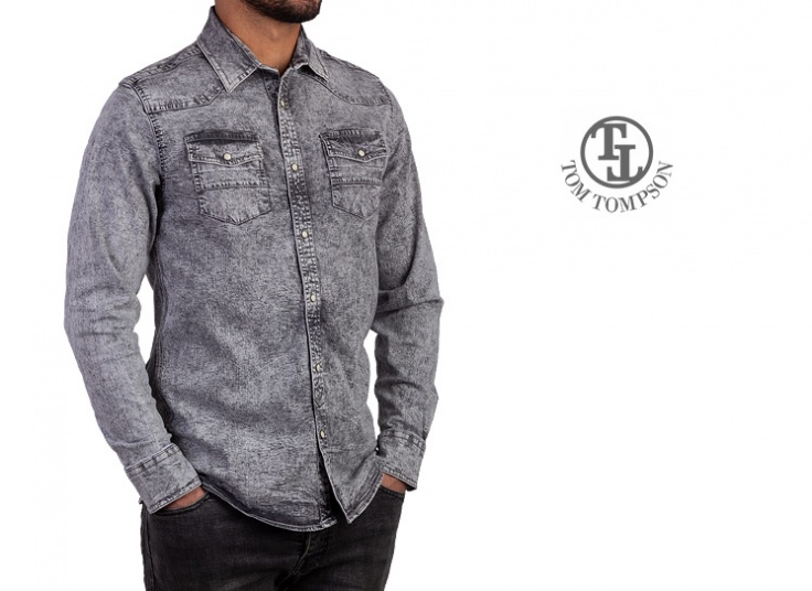 پیراهن جین مردانه Tom Tompson
