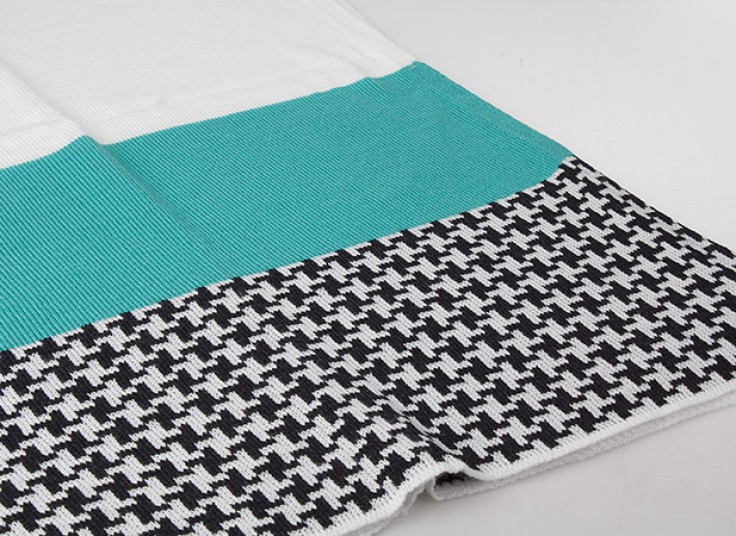 شال بافت زمستانی