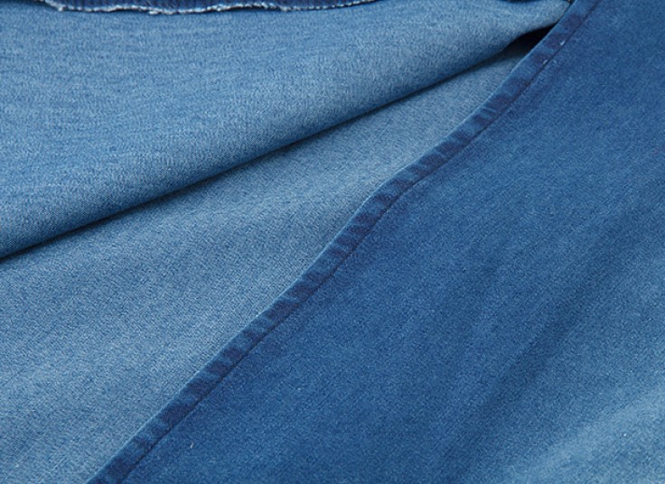 مانتو یقه انگلیسی طرح جین